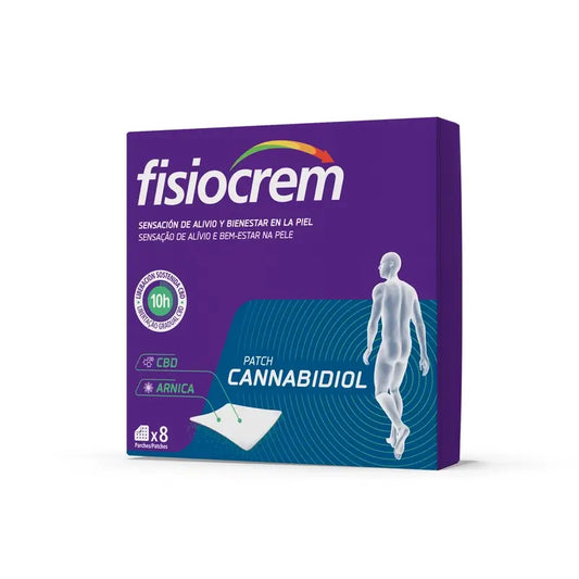 Fisiocrem Patch Cannabidiol, 8 unités