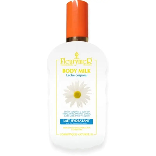 Fleurymer Lait Corporel Naturel Avec Distributeur 250Ml.