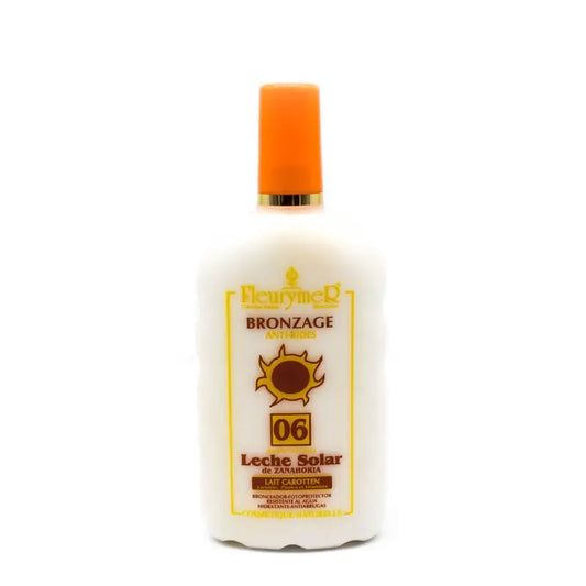 Fleurymer Lait solaire à la carotte Spf-6 250Ml.