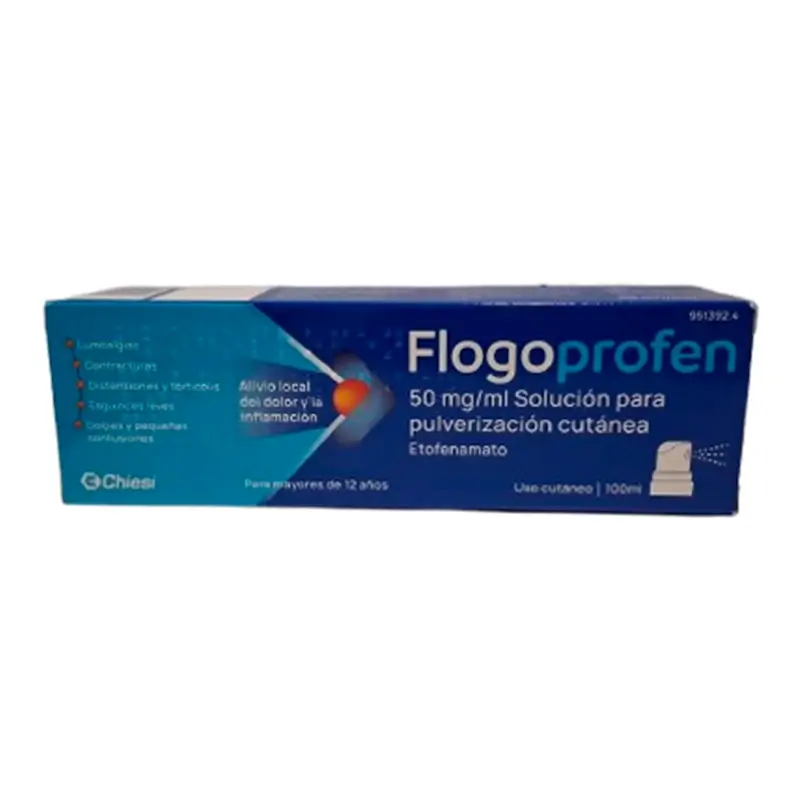 Flogoprofen Spray 50 mg/ml Solution pour la peau 100 ml