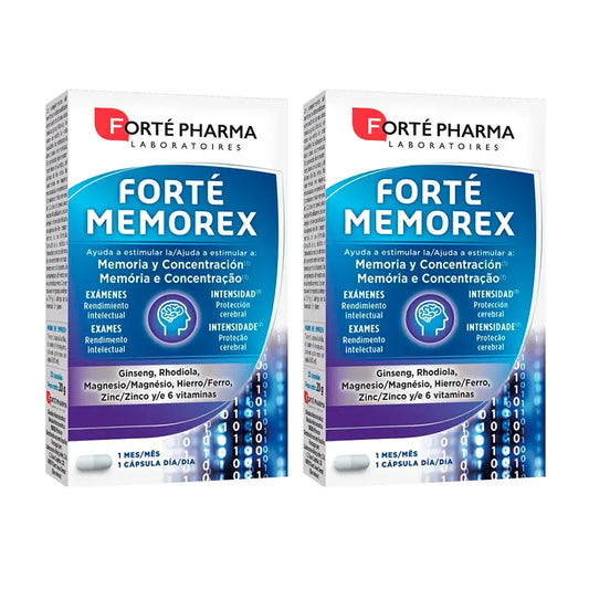 Forté Pharma Duplo Slim Draining Energy Memorex, 2 x 30 comprimés