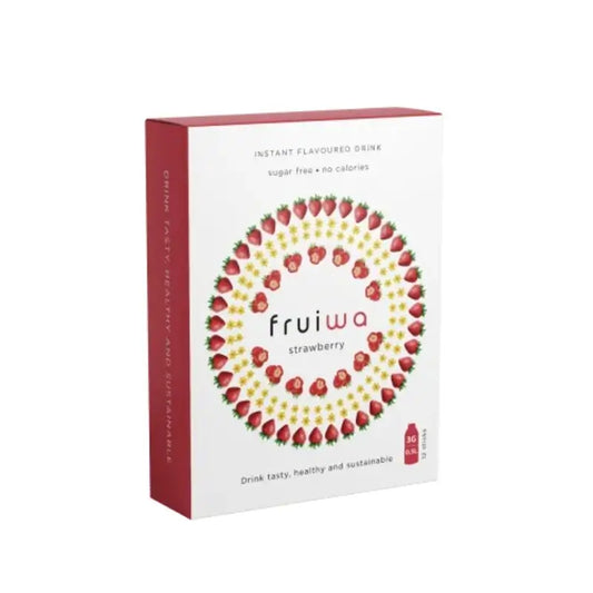 Fruiwa Boisson instantanée en poudre avec vitamine C et édulcorant, 36 grammes