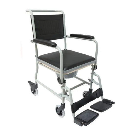 Chaise Garcia 1880 avec toilette et roues