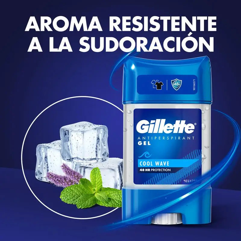 Gillette Clear Deodorant Clear Anti-Perspirant Gel Arctic Ice 70Ml