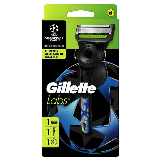 Rasoir Gillette Labs avec barre exfoliante + 1 recharge et un cintre
