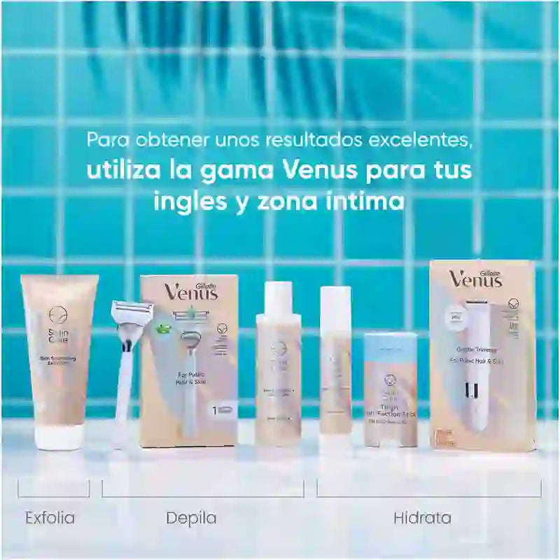 Gillette Intimate & Groin Refills, 4 recharges