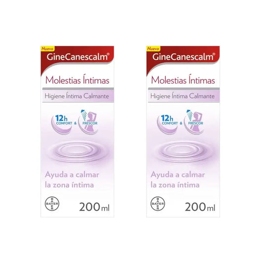 Ginescanes GineCanescalm Gel Intime, 2X200 Ml