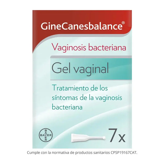 Ginescanes GineCanesbalance Gel vaginal antibactérien, 7 applicateurs