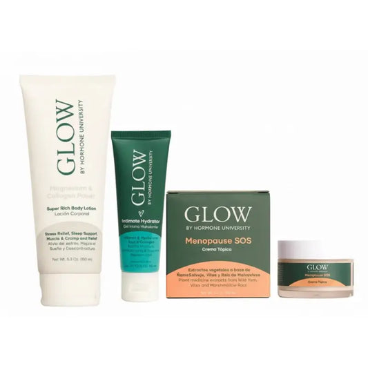 Pack bien-être total pour la ménopause de Glow Botanica