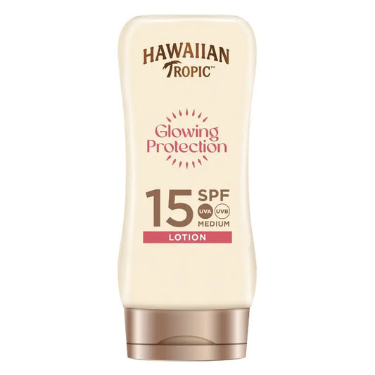 Hawaiian Tropic Ht Glowing Protection Spf15, 180ml