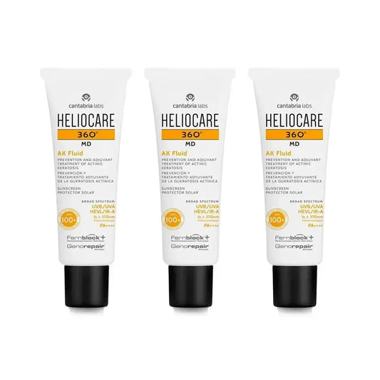 Heliocare 360º Md Ak Fluide, 3X50 Ml