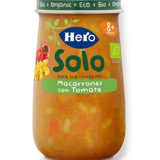 Hero Baby Hero Solo Macaroni & Tomate Eco Jar, 190g