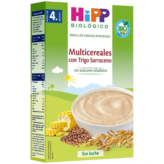 Hipp Organic Multicereal with Buckwheat 200G Bio boîte de 7 pièces