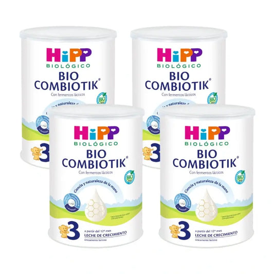 Hipp Combiotik 3, lait de croissance, paquet de 4 x 800 g