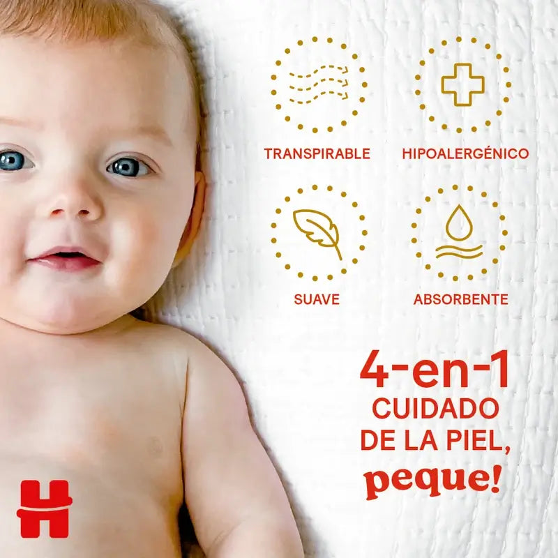 Huggies Extra Care Taille 5 (12-25 Kg) Couche bébé Disney, 28 pièces