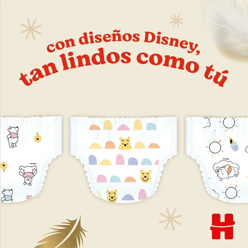 Huggies Extra Care Taille 5 (12-25 Kg) Couche bébé Disney, 28 pièces