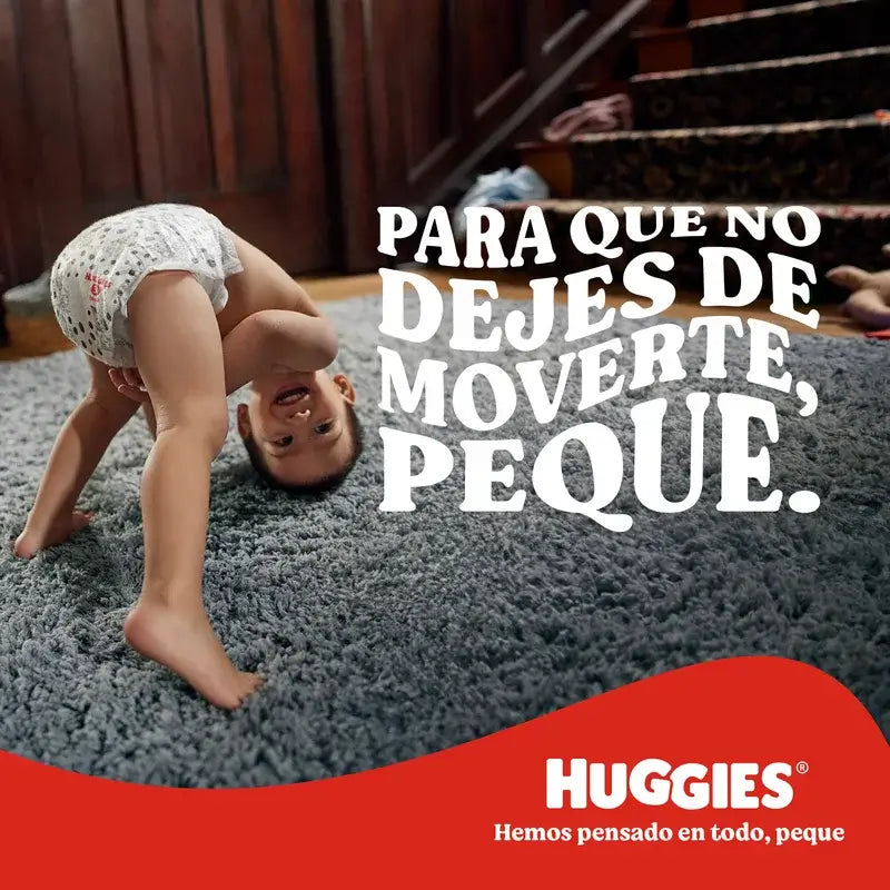 Huggies Little Movers Taille 5 (12-17 Kg) Disney Baby Diaper Brief, 104 pièces