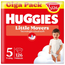Huggies Little Movers Taille 5 (11-25Kg) Couche pour Bébé Disney, 126 unités