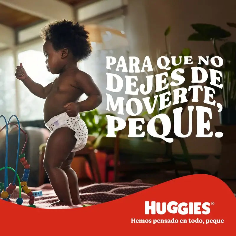 Huggies Little Movers Taille 5 (11-25Kg) Couche pour Bébé Disney, 126 unités