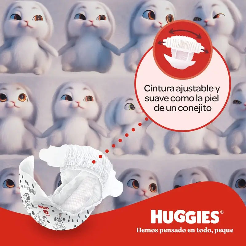 Huggies Little Movers Taille 5 (11-25Kg) Couche pour Bébé Disney, 126 unités