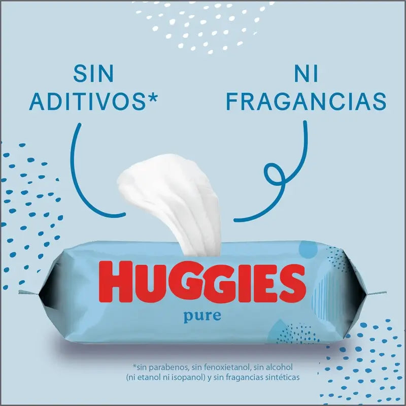Huggies Pure Wipes , 168 pcs.