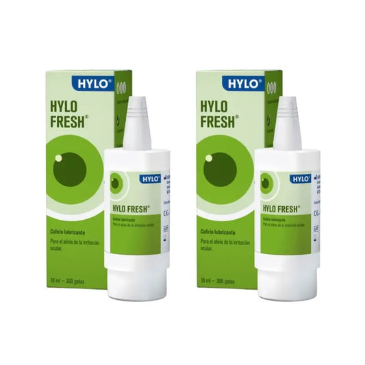 Hylo Fresh Eyedrops 10 ml, paquet de 2