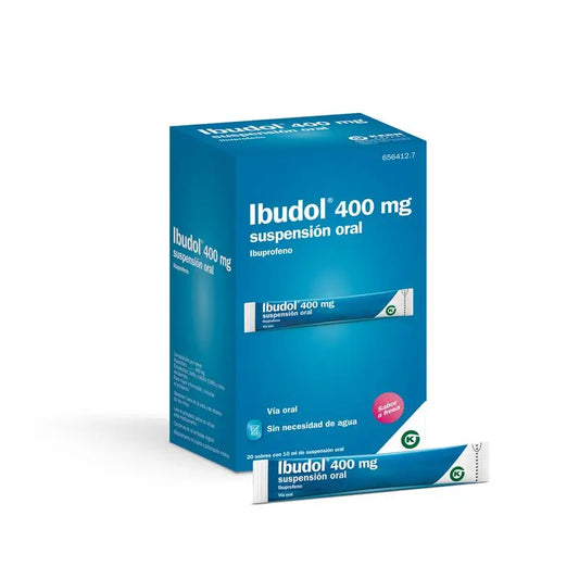 Ibudol 400 mg suspension orale, 20 sachets