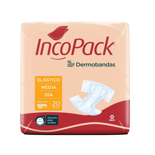Incopack Elastic Absorbent Medium Size Day, 80 pcs.