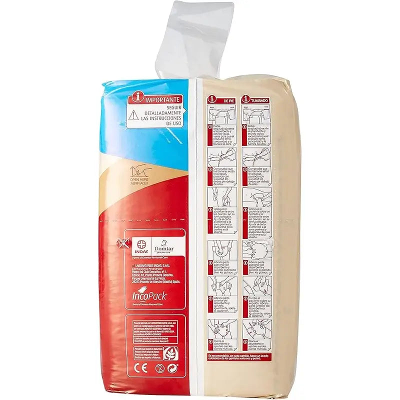 Incopack Elastic Absorbent Night Absorbent Small Size, 80 pcs.