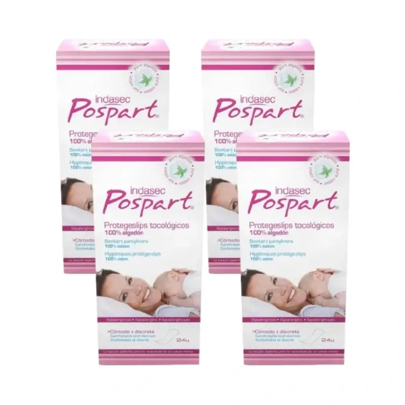 Indasec Pospart Protegeslip , 4 x 24 unités