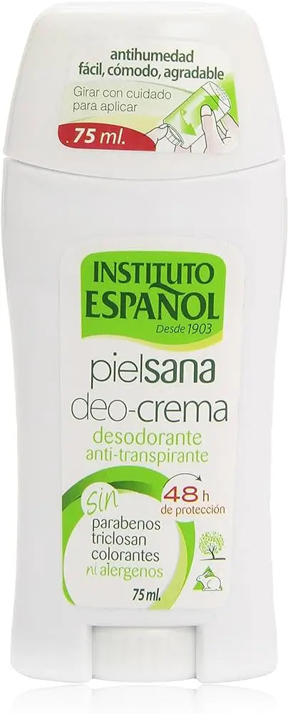 Instituto Español Deodor. Tube de crème saine pour la peau - 75 Ml