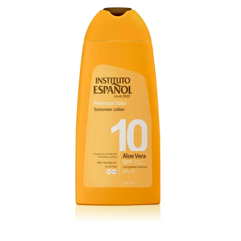 Instituto Español Sun Protection Aloe Vera Spf10 Lotion 300Ml