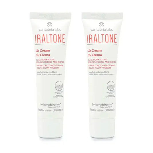 Iraltone DS Emulsion Dermatite Séborrhéique, Pack 2 x 30 ml