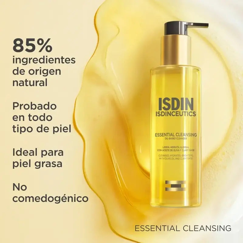 Isdinceutics Essential Cleansing Oil Cleanser 200 Ml