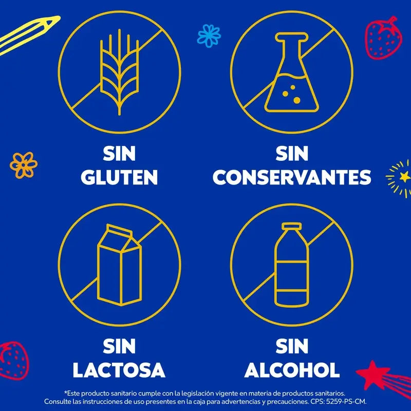 Vicks Formula Natura sirop contre la toux pour enfants miel fraise, 140 ml