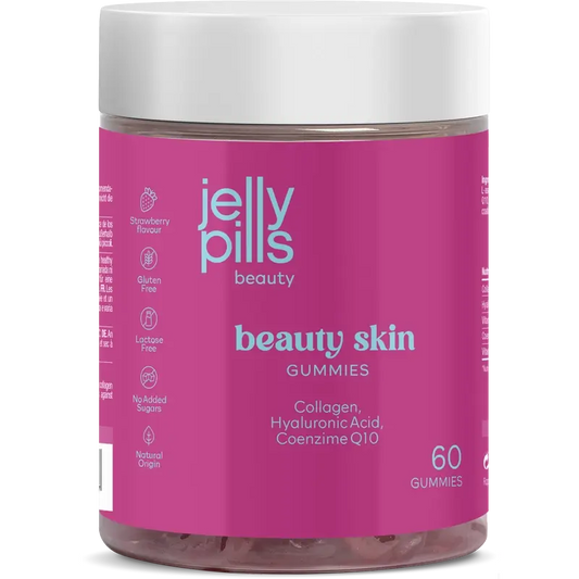 Jelly Pills Beauty Skin Food Supplement in Gummies Format, 60 gummies