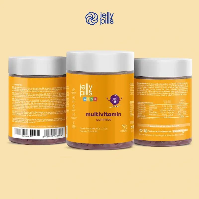 Jelly Pills Multivitamin Kids , 70 gummies