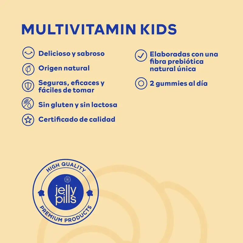 Jelly Pills Multivitamin Kids , 70 gummies