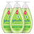 Johnson's Baby Chamomile Shampooing, usage quotidien, nettoie et apaise, sans sulfate, pour toute la famille, 750ml