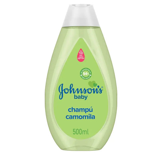 Johnson's Baby Chamomile Shampooing, idéal pour toute la famille, 500 ml