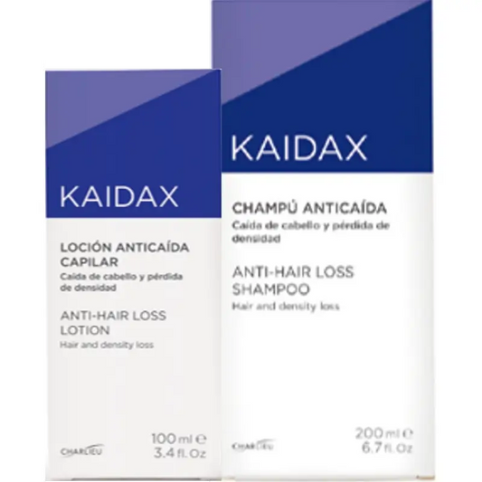 Kaidax Pack Kaidax Lotion + Shampooing 200 Ml 50%.
