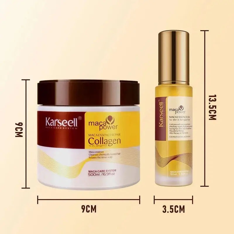 Karseell Pack Mask & Hair Oil, 550 ml