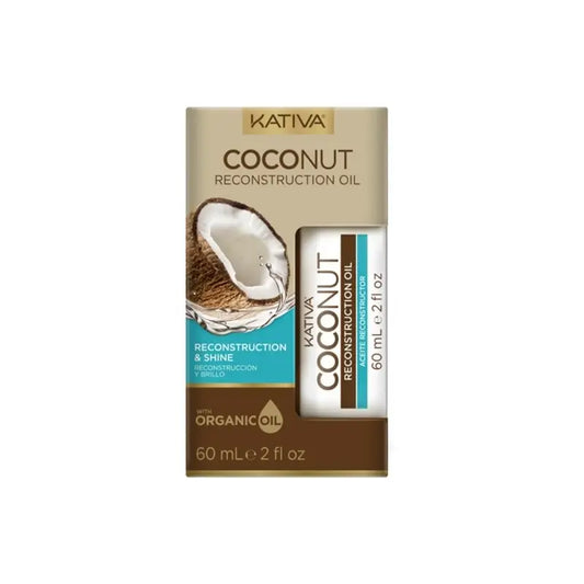 Kativa Huile de reconstruction à la noix de coco, 60 ml