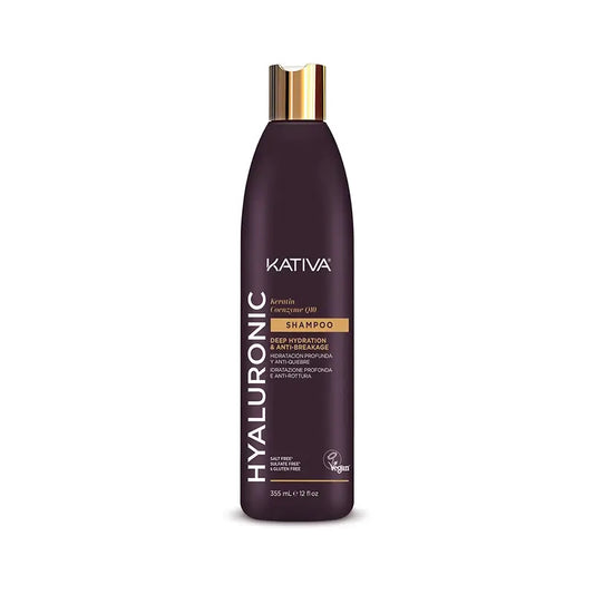 Kativa Shampooing Hyaluronic Keratin Q10, 355 ml