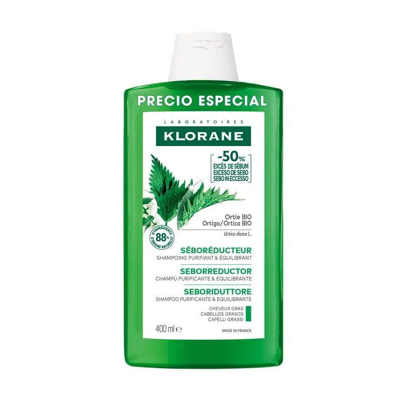Klorane Shampooing à l'ortie 400 ml