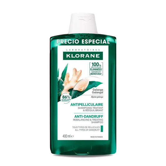 Klorane Antipelliculaire Shampooing Rééquilibrant A La Galanga, 400 ml