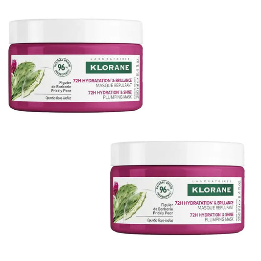 Klorane Barbaria Masque Figue, 2X250 Ml