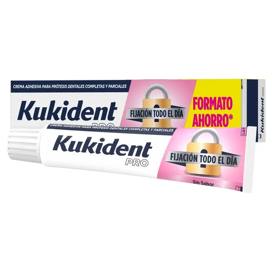 Kukident Pro Crème adhésive pour prothèses dentaires complètes, neutre 70 g