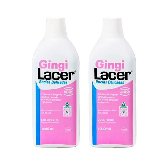 Lacer Duplo Gingilacer rince-bouche, 2 x 1000 ml