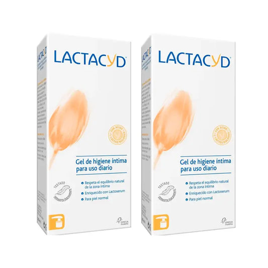 Lactacyd Duplo Gel d'hygiène intime Usage quotidien 2 x 200 ml